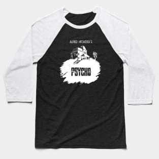 Alfred Hitchcock's Psycho Baseball T-Shirt